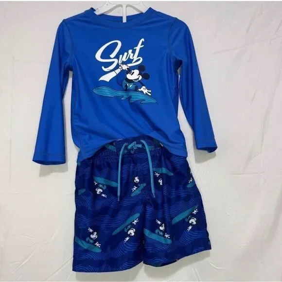 BabyGap Disney Graphic Rash Guard 2 piece