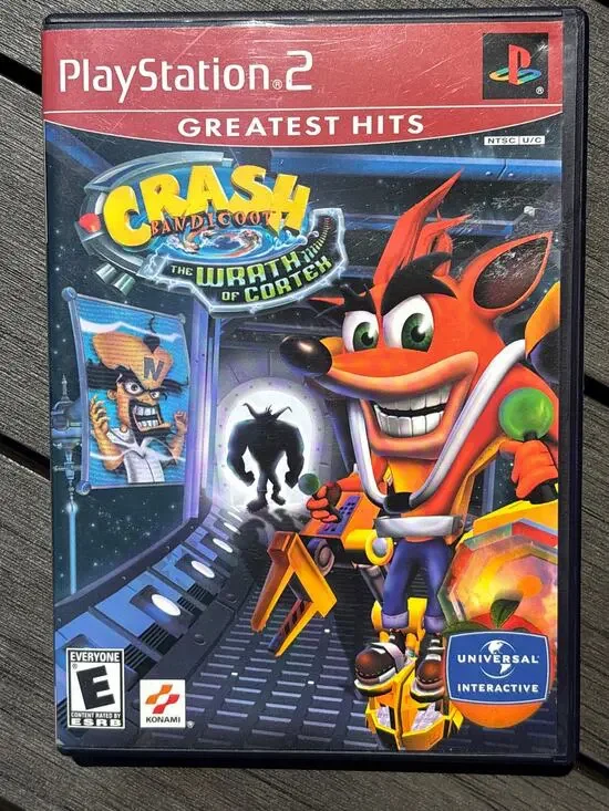 Crash Bandicoot: The Wrath of Cortex Greatest Hits Sony PlayStation 2, 2002 ps2