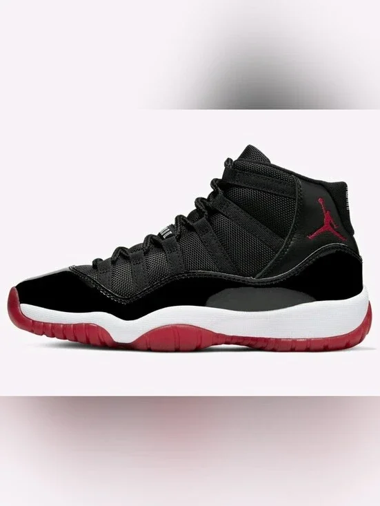 Air Jordan 11 FIRE! NIB! Retro GS Playoffs Bred 2019 #378038 061. Sz W6/4.5Y.