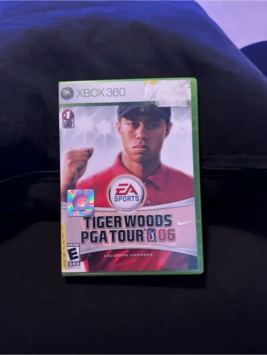 EA Sports Tiger Woods PGA Tour 06 Xbox 360 - Red Cover