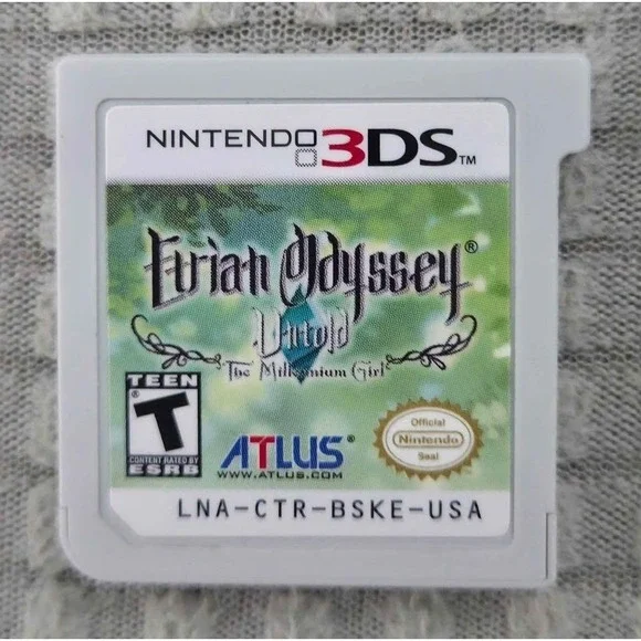 Etrian Odyssey Untold: The Millennium Girl‎ (Nintendo 3DS, 2013) Cart Only