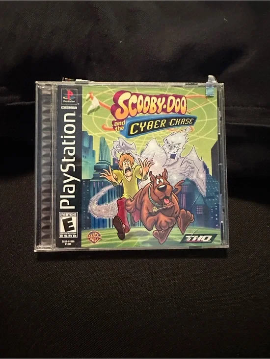 Sony PlayStation Scooby-Doo Cyber Chase - Green Cover