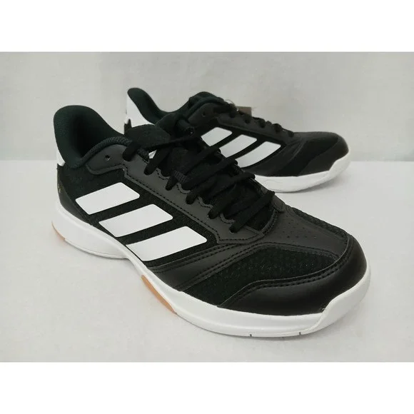 Adidas Ligra 8 W Indoor Sports Shoes Womens Black‎ White Size 9 IH8119