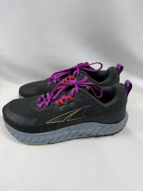 Altra Outroad Women’s Trail Running Shoes Black Purple US 9.5 EU 41
