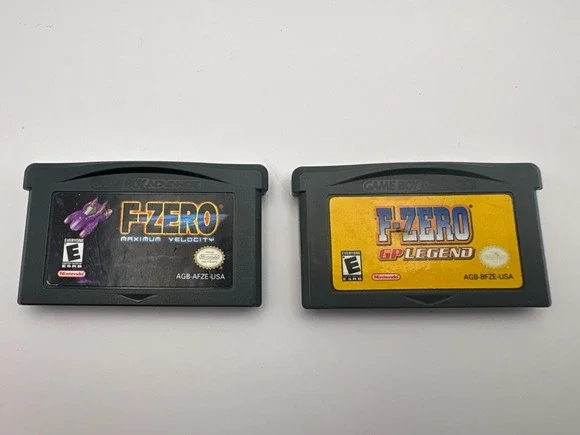 F-Zero GP Legend & Maximum Velocity (Nintendo Game Boy Advance, GBA) Tested