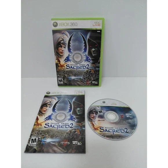 Sacred 2: Fallen Angel (Xbox 360) CIB COMPLETE‎