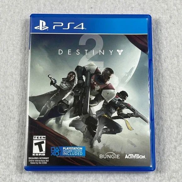 Activision Destiny 2 PlayStation 4 PS4 Blue Sci-Fi Action Shooter Video‎ Game