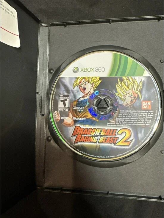 Dragon Ball: Raging Blast 2 (Xbox 360, 2010) , Disc Only