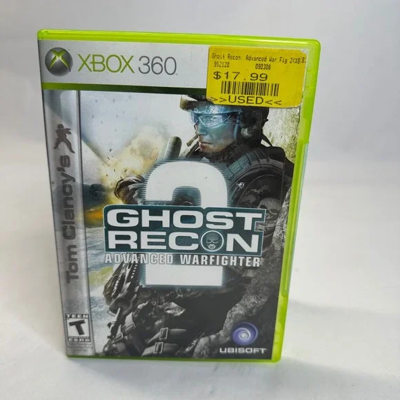 Tom‎ Clancys Ghost Recon Advanced Warfighter 2 Xbox 360 Complete CIB Tested