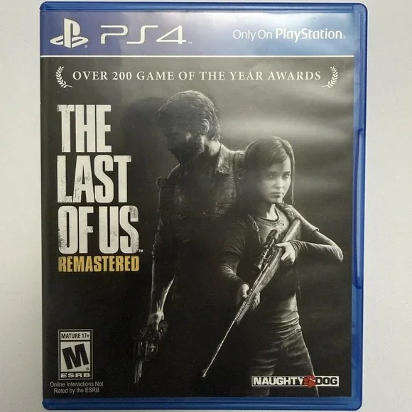 The‎ Last of Us Remastered (Sony PlayStation 4, 2014) PS4 Case & Disc