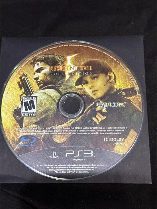 Resident Evil 5 -- Gold Edition (Sony PlayStation 3, 2010)
