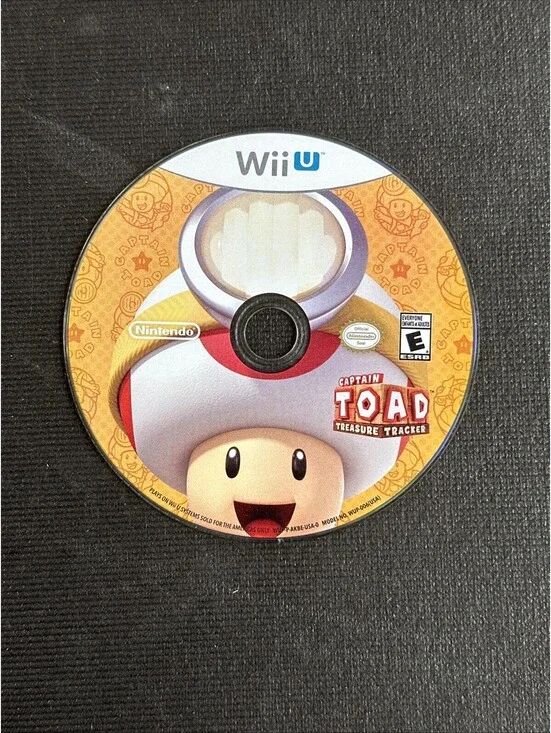 Captain Toad: Treasure Tracker (Nintendo Wii U, 2014) No Case