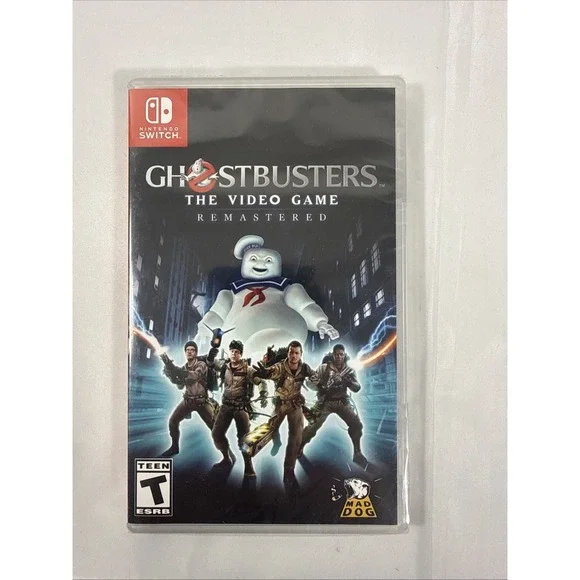 GHOSTBUSTERS THE VIDEO GAME REMASTERED NINTENDO SWITCH‎ BRAND NEW FACTORY SEALED