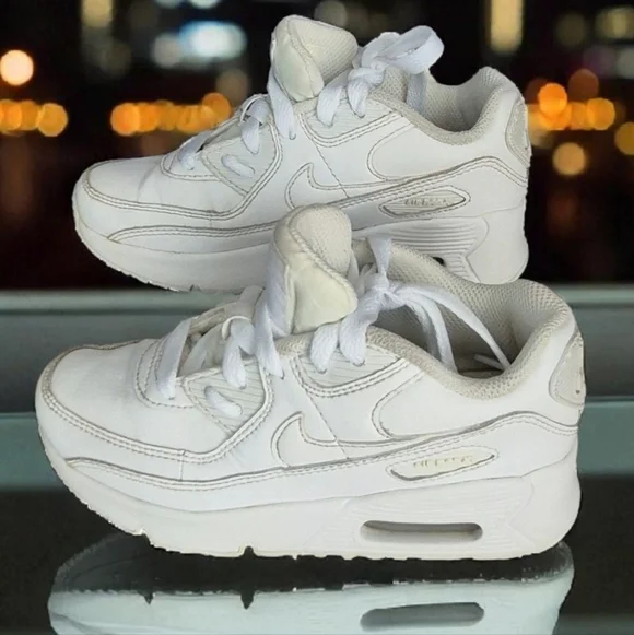 White Nike Air Max Sneakers