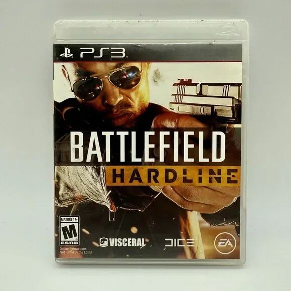 Battlefield Hardline (Sony PlayStation 3, 2015) Game‎ Case And Inserts Tested