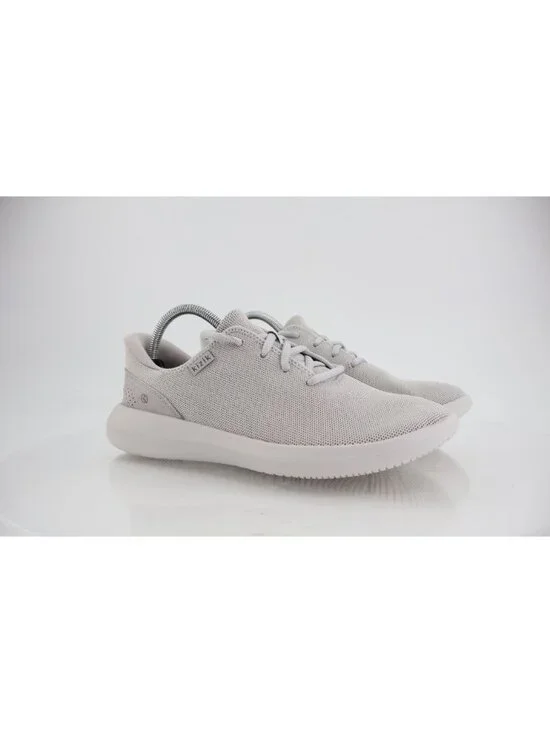 Kizik Men's Madrid Sneaker Casual Shoe Size 9.5 Gray Eco Knit Hands Free Slip On