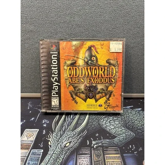 PlayStation 1 Oddworld Abe's Exodus No Manual