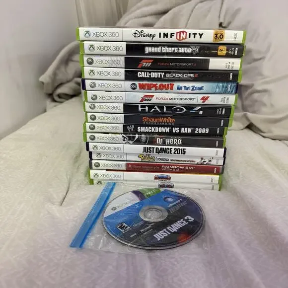 Xbox 360 Games Bulk/lot Of 16 Halo, GTA, Rainbow Six and More. READ DESCRIPTION