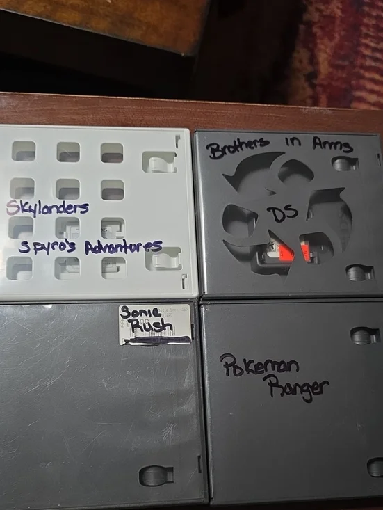 Skylanders Spyro's Adventures, Sonic Rush, Pokemon Ranger And Brothers In Arms
