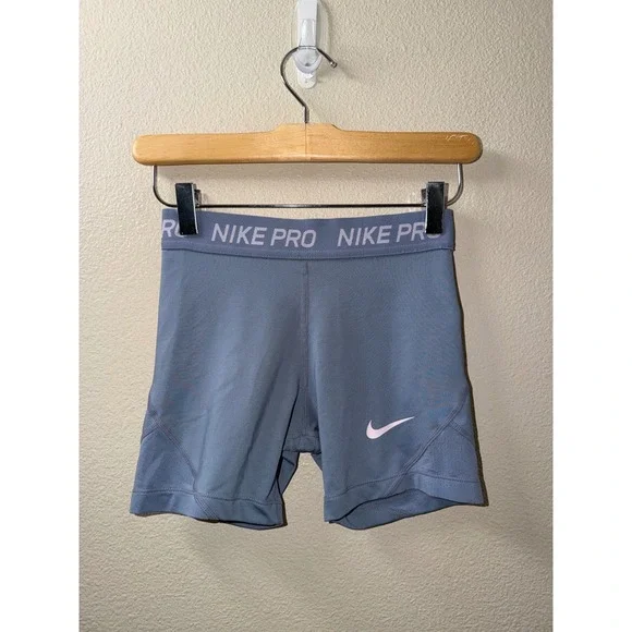 Girls Nike Pro Spandex Shorts Size Medium