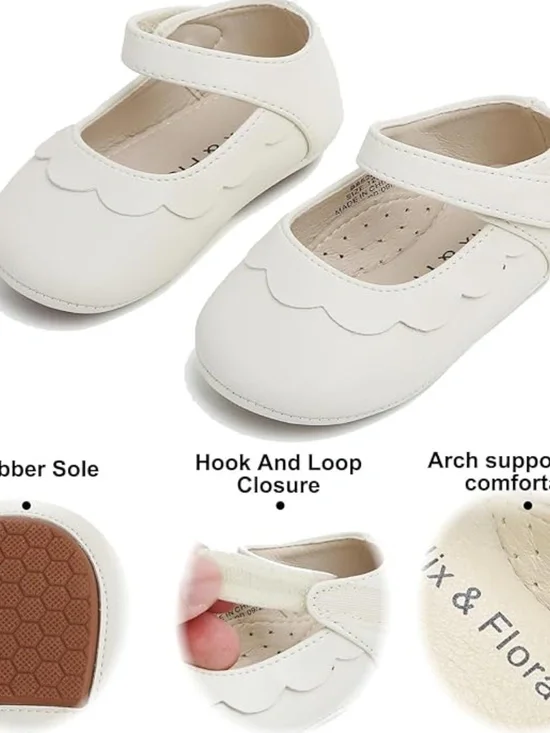 Felix & Flora Baby Walking Shoes Moccasins Rubber Sole in (Size: 9-12M)
