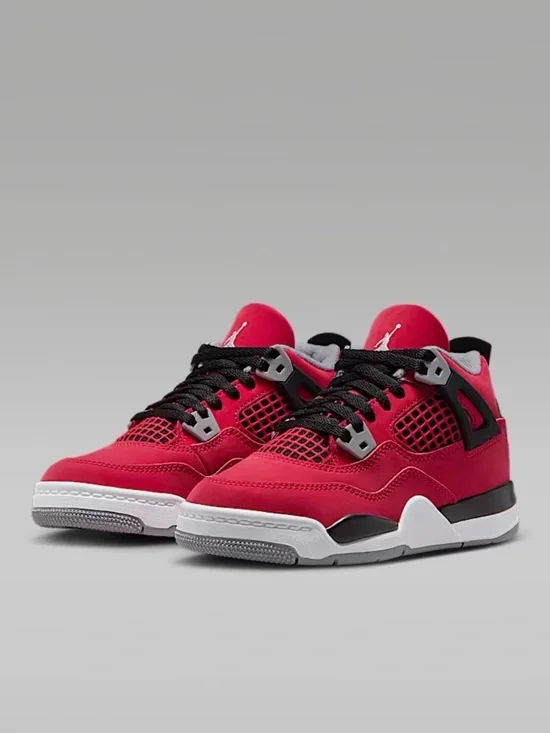 Nike Kids' Air Jordan 4 Retro “Toro” - Red/Black/Gray