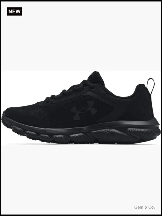 Charged Cushioning Running Shoes with Leather Overlays