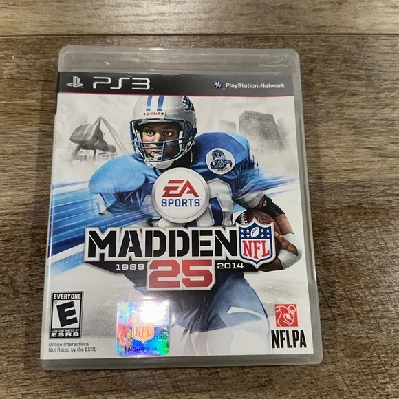 Madden‎ 25 NFL Football Sony Playstation Network 3 PS3 2013 Video Game