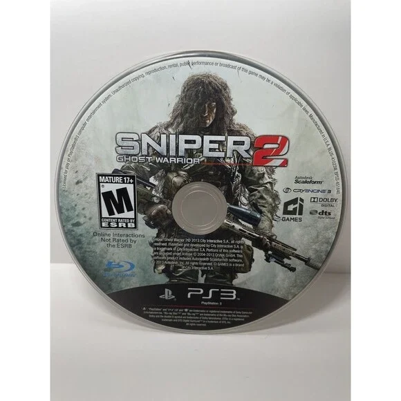 Playstation 3 Sniper 2 Ghost Warrior Tested