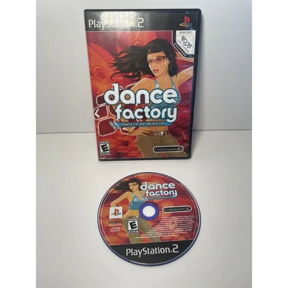 Playstation 2 Dance Factory Game