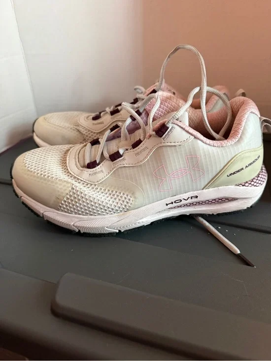 Under Armour Women’s Athletic HOVR Sneakers - Pink/White