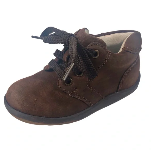 Willet Classic Brown Suede Baby Walker Size 56