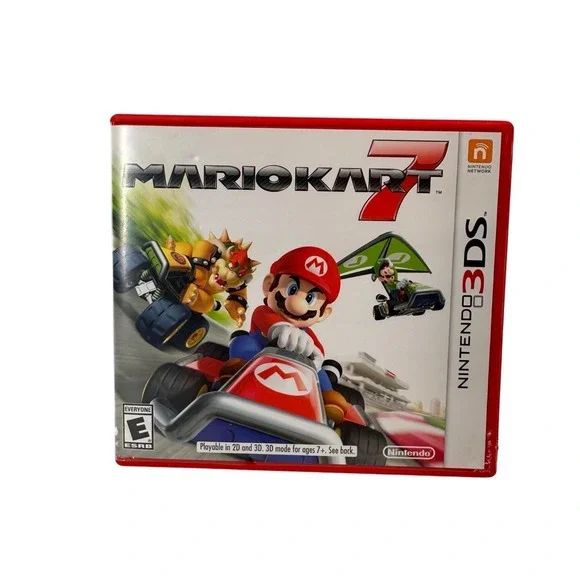 Nintendo 3DS Mario Kart‎ 7 Game Rated E Car Racing Video Game