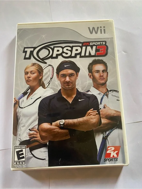 Top Spin 3 Nintendo Wii – 2K Sports Tennis Video Game