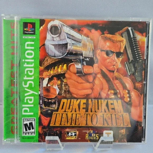Duke Nukem Time to Kill - Sony‎ PlayStation 1 - Complete CIB W/ Manual Tested