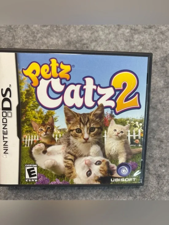 Nintendo Petz Catz 2 - Blue and Yellow Cover Art