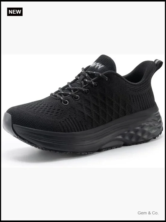 Non Slip Work Shoes Water Resistant Walking Sneakers Food Service Chef Kitchen