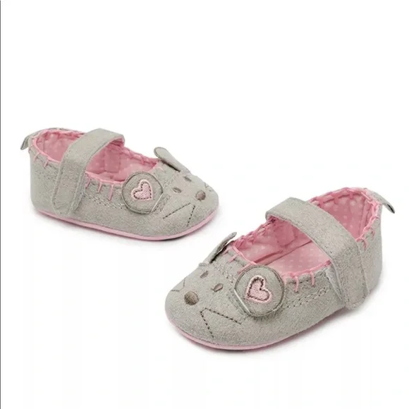 Adorable Baby Mouse Crib Shoes