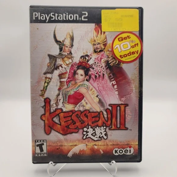Kessen II (Sony PlayStation 2, 2001) No Manual‎