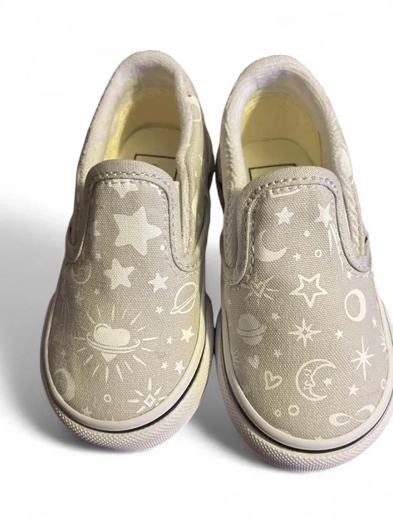 Infant toddler Vans Celestial Slip Ons 5c NWT