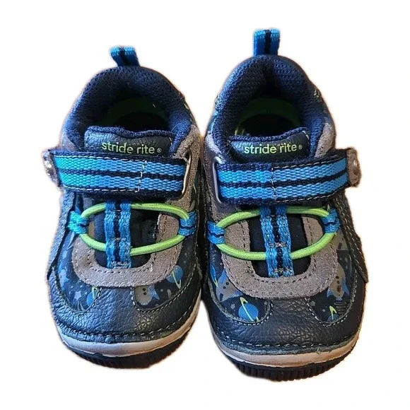Stride Rite Sneakers Infant Size‎ 4w Slipon With Stape