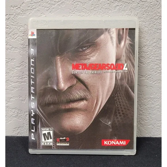 Playstation 3 Video Game Metal Gear Solid 4: Guns of the Patriots PS3