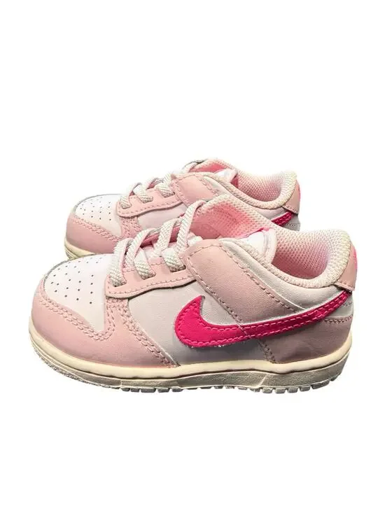 Nike Dunk Low Pink Baby/Toddler Shoes Size 7