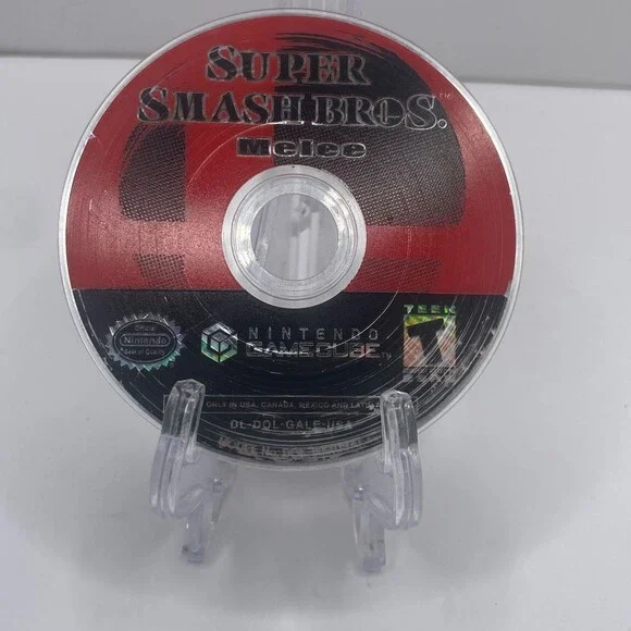 Super Smash Bros. Melee GC (Nintendo GameCube, 2001) Disc Only *DOES NOT WORK