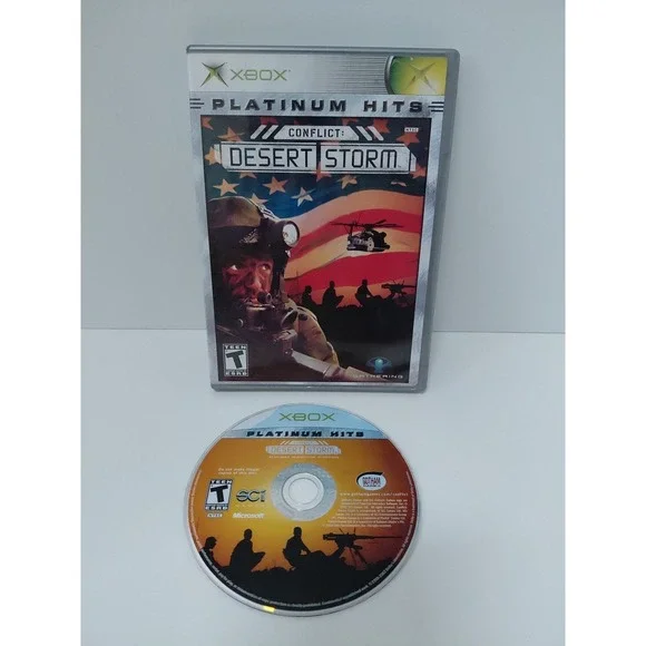 Conflict: Desert‎ Storm Platinum Hits Game (Microsoft Xbox, 2002)