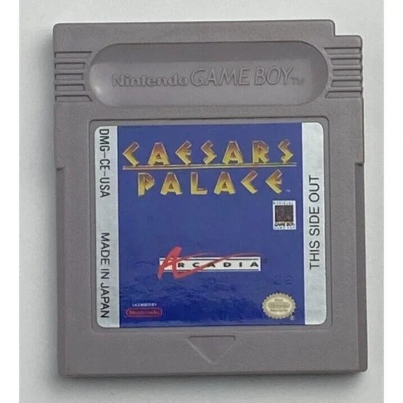 CAESARS PALACE‎ - NINTENDO GAMEBOY - GAME ONLY