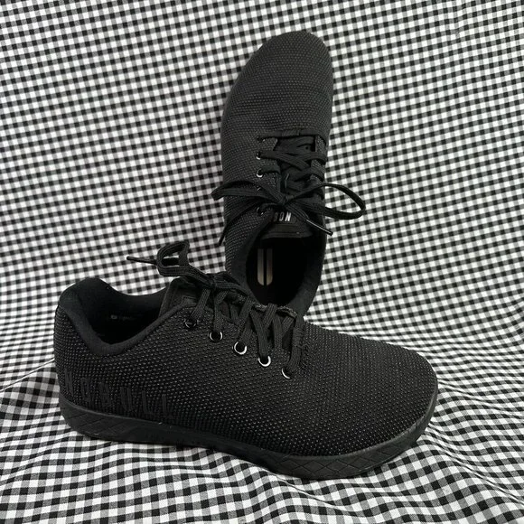 NOBULL Women's Outwork Lifting Workout Gym Training Shoe All Black Size 10