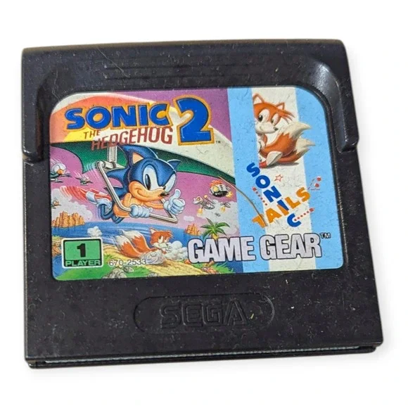 Sega Game Gear Sonic the Hedgehog 2 Video Game Cartridge Only Made in‎ Japan