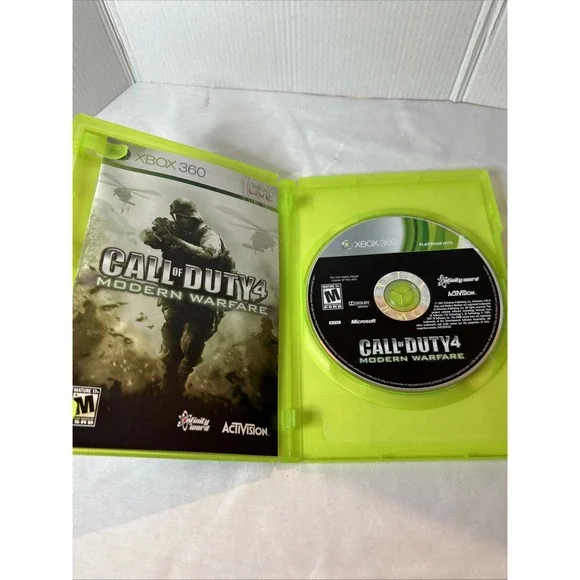 Call of Duty 4 Modern‎ Warfare Xbox 360 - Complete CIB
