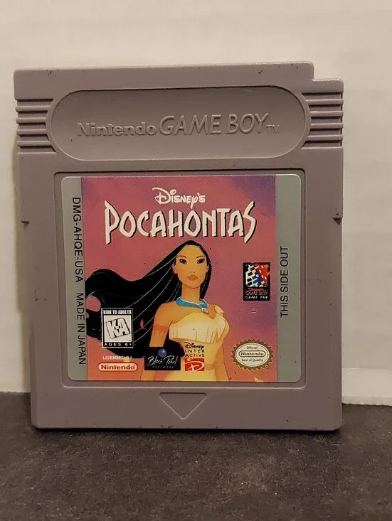 Pocahontas Nintendo Gameboy Disney’s Pocahontas Disney Pocahontas Game Boy